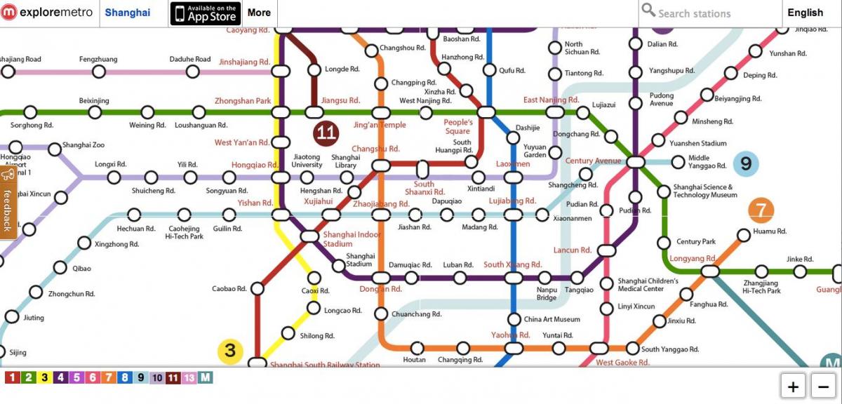 explorar el mapa del metro de Beijing