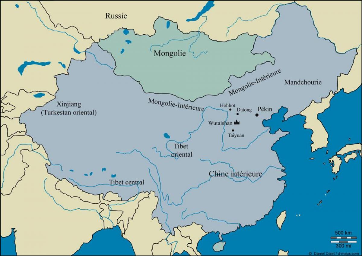 mapa de pekin