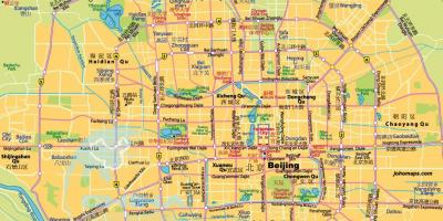 Beijing carretera de circunvalación mapa