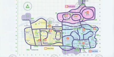 Mapa de Beijing zoo
